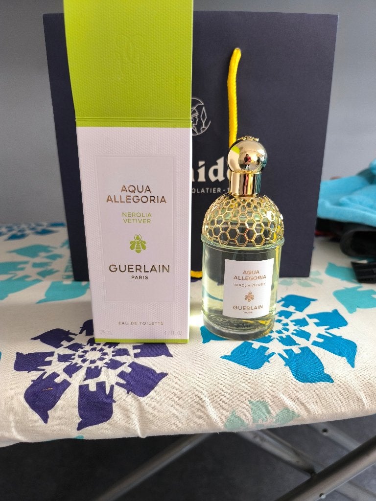 Parfum Guerlain Aqua allegoria nérolia vétiver 125ml neuf, Enlèvement, Neuf