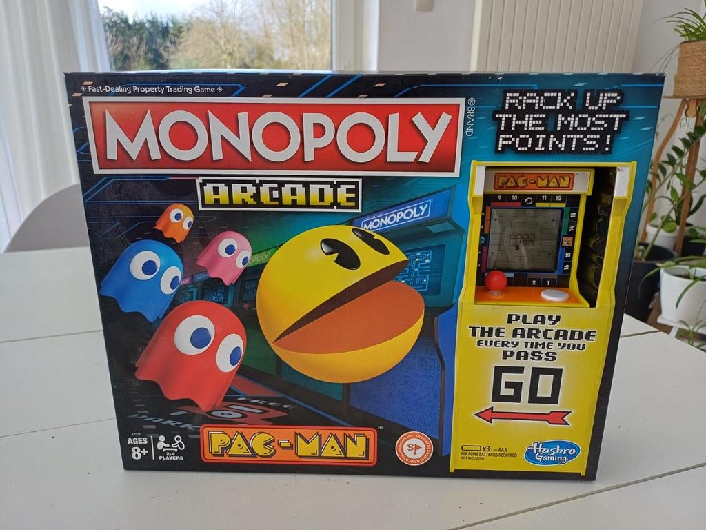 Nieuwe monopoly Pac-Man, Ophalen of Verzenden