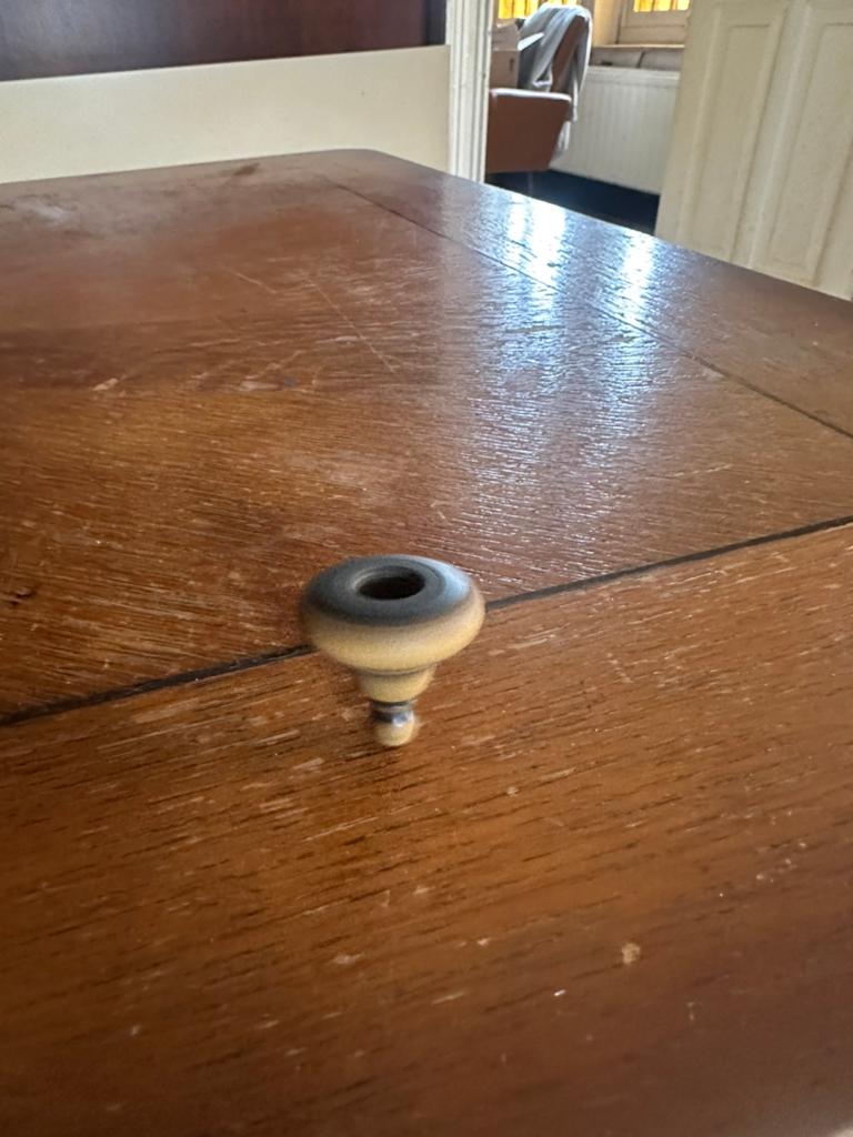 Houten tol, Antiek en Kunst, Ophalen