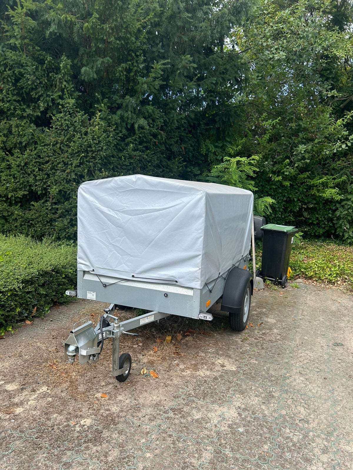 Humbaur gesloten aanhangwagen 2 meter lang, Auto diversen, Aanhangers en Bagagewagens, Ophalen, Zo goed als nieuw