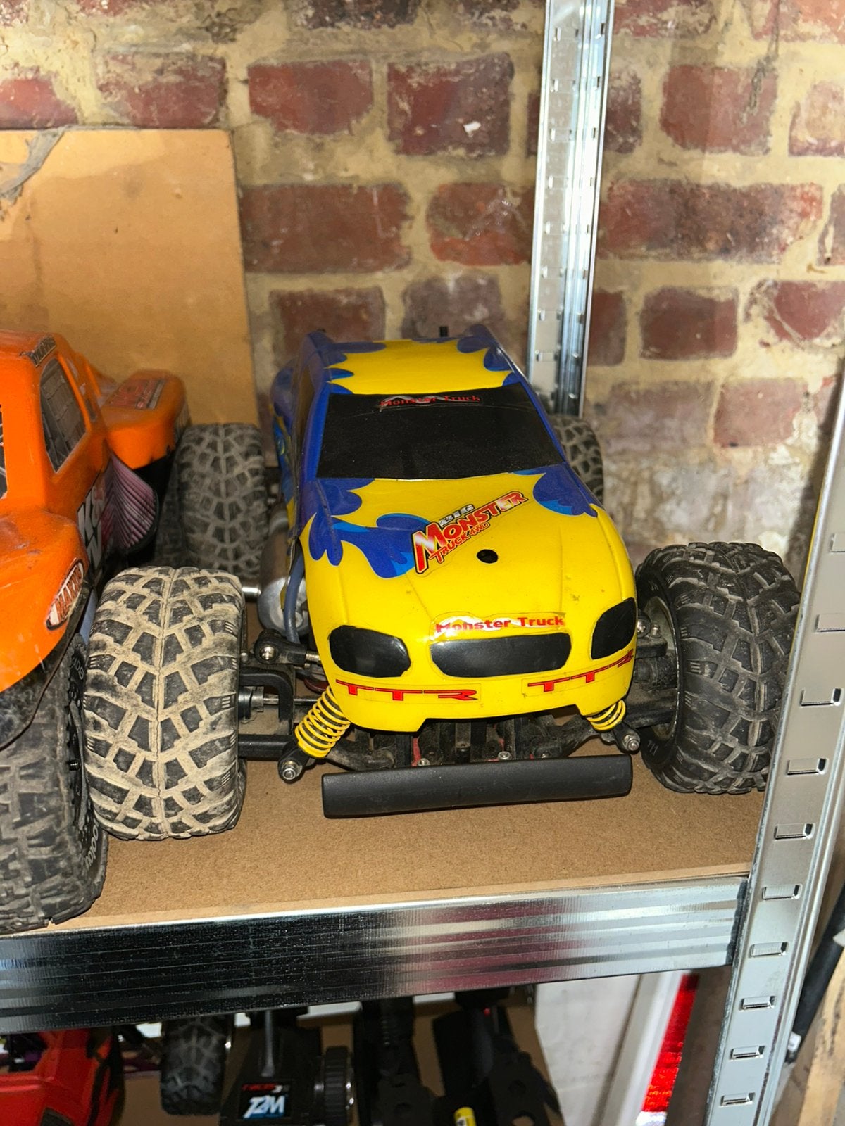 4x4 rc thermique, Hobby & Loisirs créatifs, Échelle 1:10, Voiture off road, Enlèvement, Utilisé
