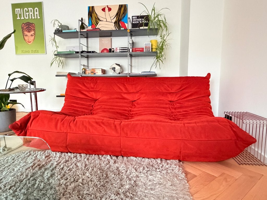Togo Ligne Roset sofa, Huis en Inrichting, Ophalen, Kunststof, Design, 150 tot 200 cm