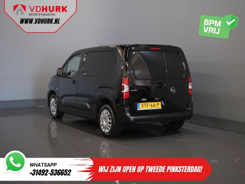 Opel Combo 1.5D 130 pk Aut. NL Auto/ Stuurverw./ Carplay/ Ca, Auto's, Bestelwagens en Lichte vracht, Automaat, Zwart, Bedrijf