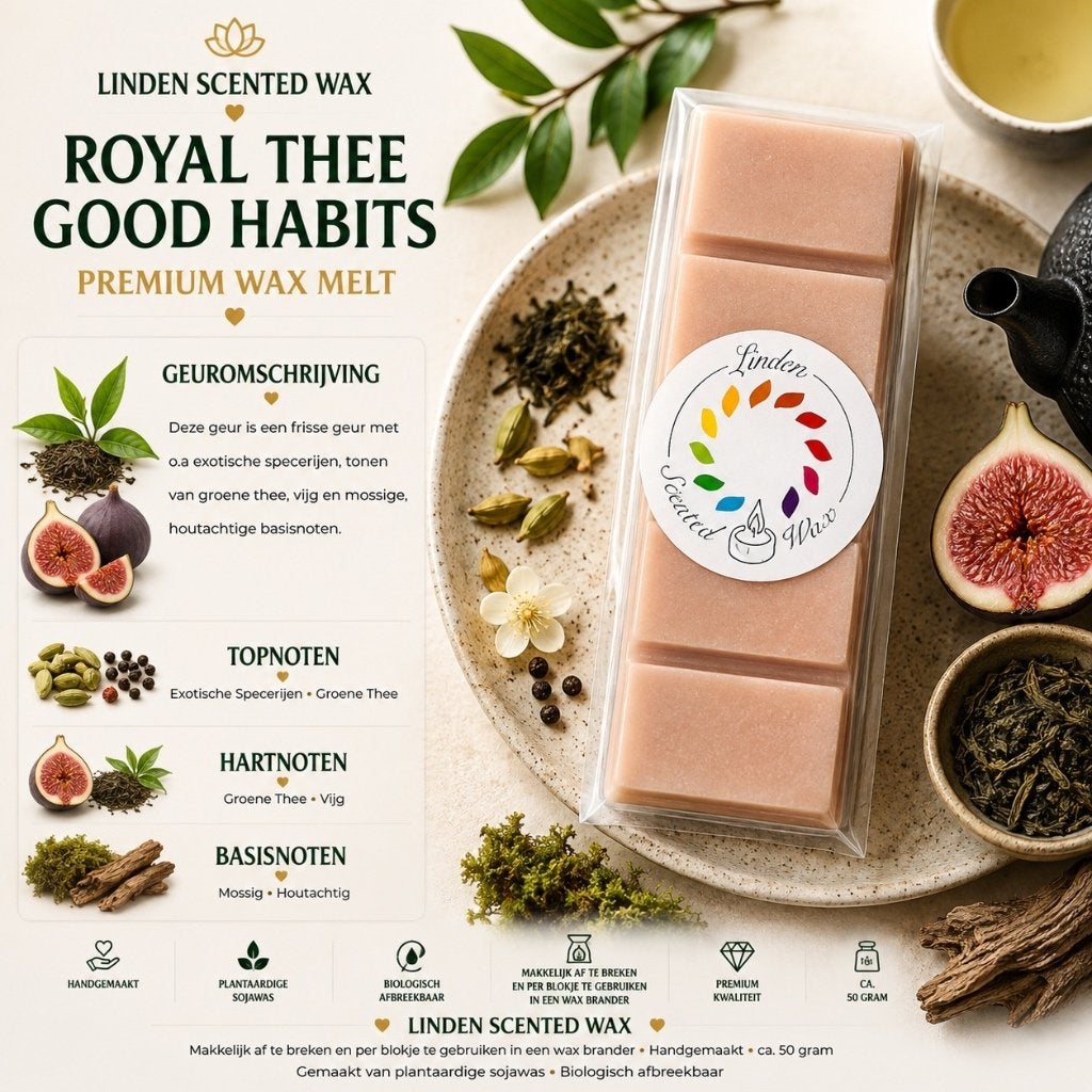 Parfum Waxmelts ROYAL TEA Good Habits, Waxmelt Rituals, Enlèvement ou Envoi, Autres marques, Bougie, Cire