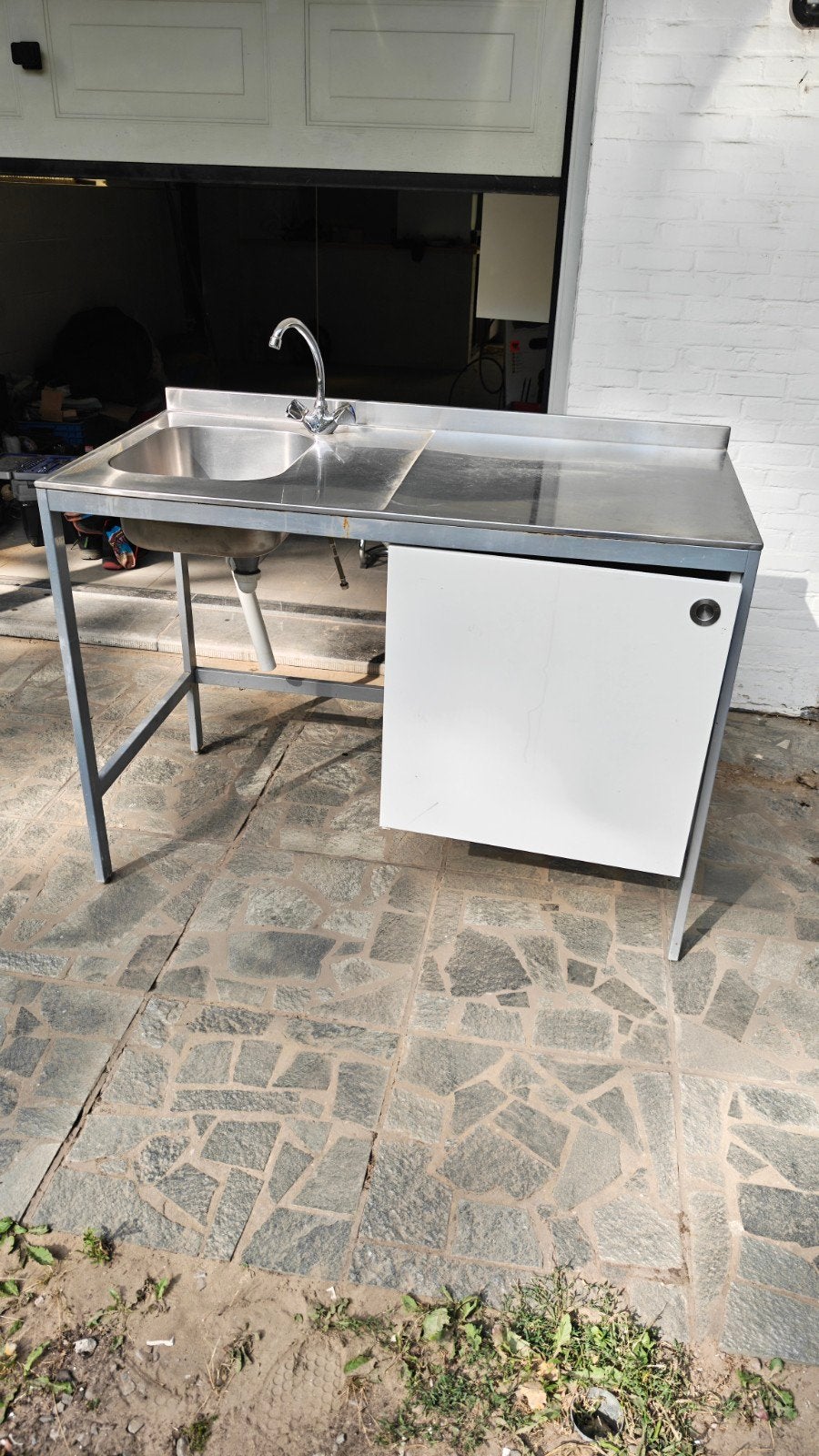 Gratis op te halen. Keuken meubel met afwasbak en kraan., Ophalen