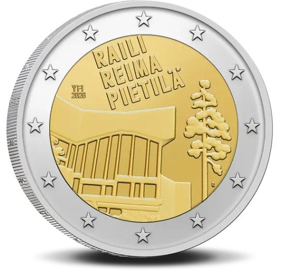 2 euro Finland 2026 R. & R. Pietilä, Postzegels en Munten, Munten | Europa | Euromunten, Ophalen of Verzenden, Finland, 2 euro