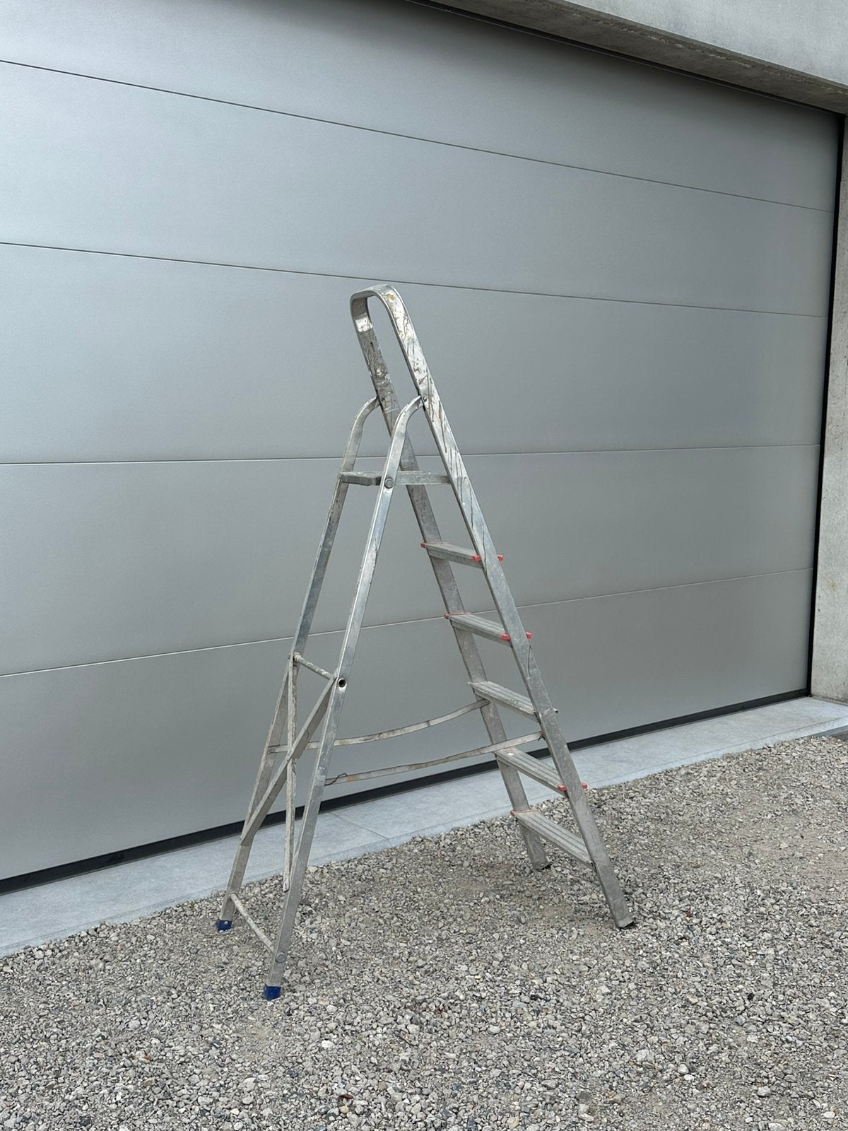 Trapladder aluminium, Enlèvement, Comme neuf, Échelle