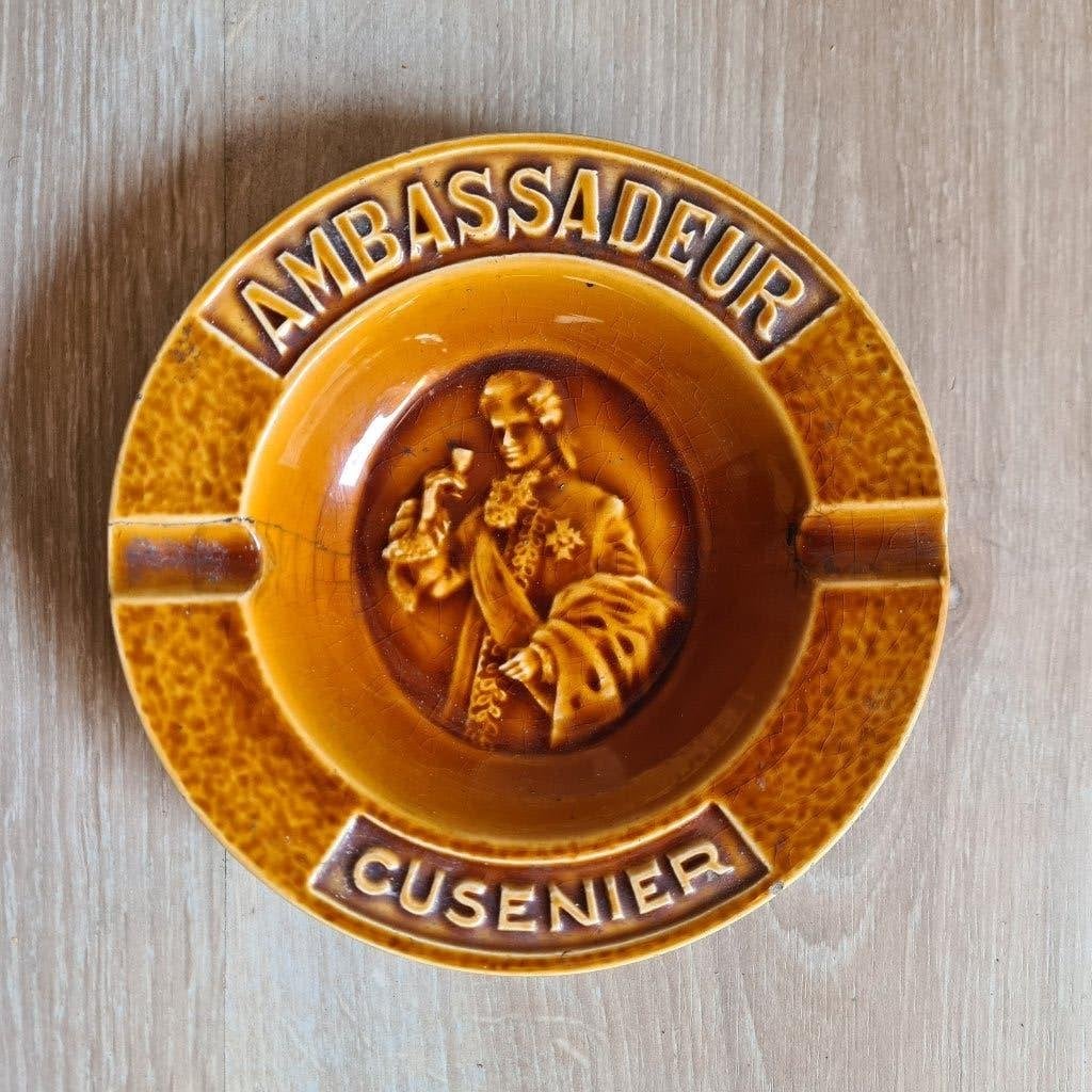 Asbak Ambassadeur Cusenier, Verzamelen, Ophalen of Verzenden