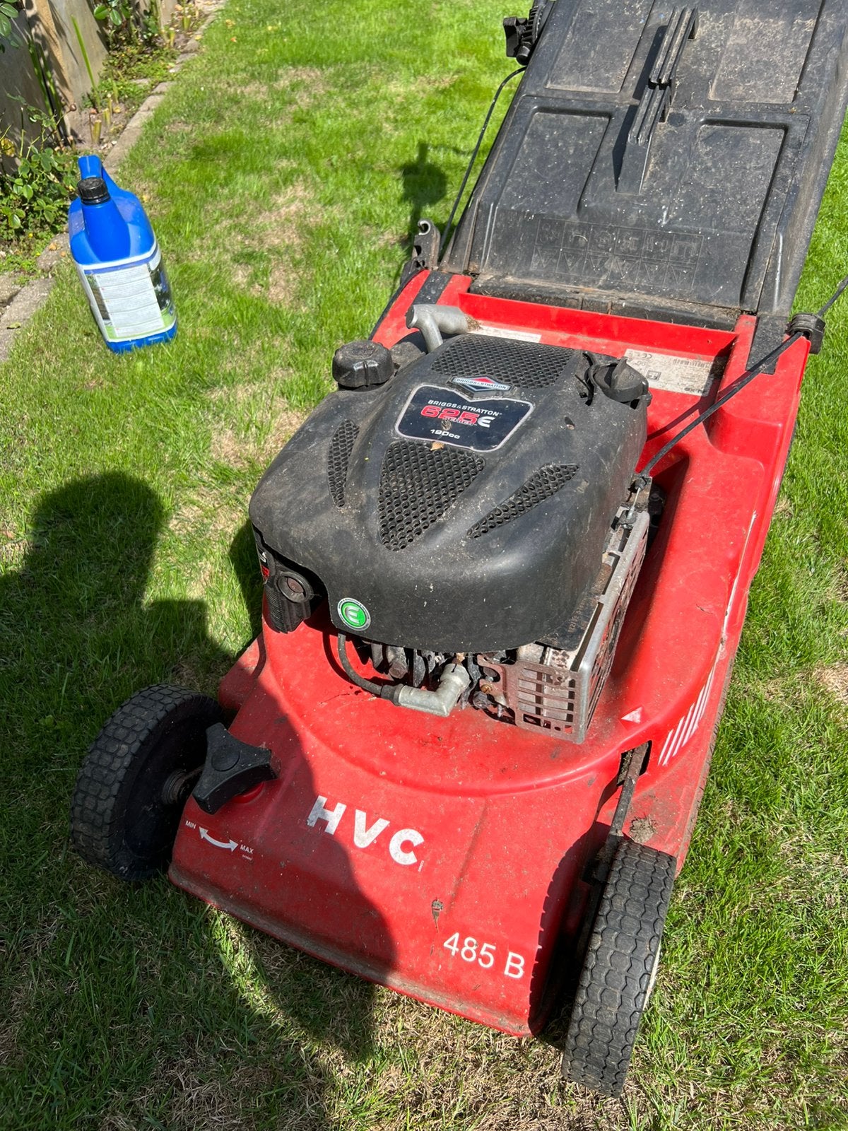 briggs en stratton grasmaaier !!, Ophalen, Zo goed als nieuw