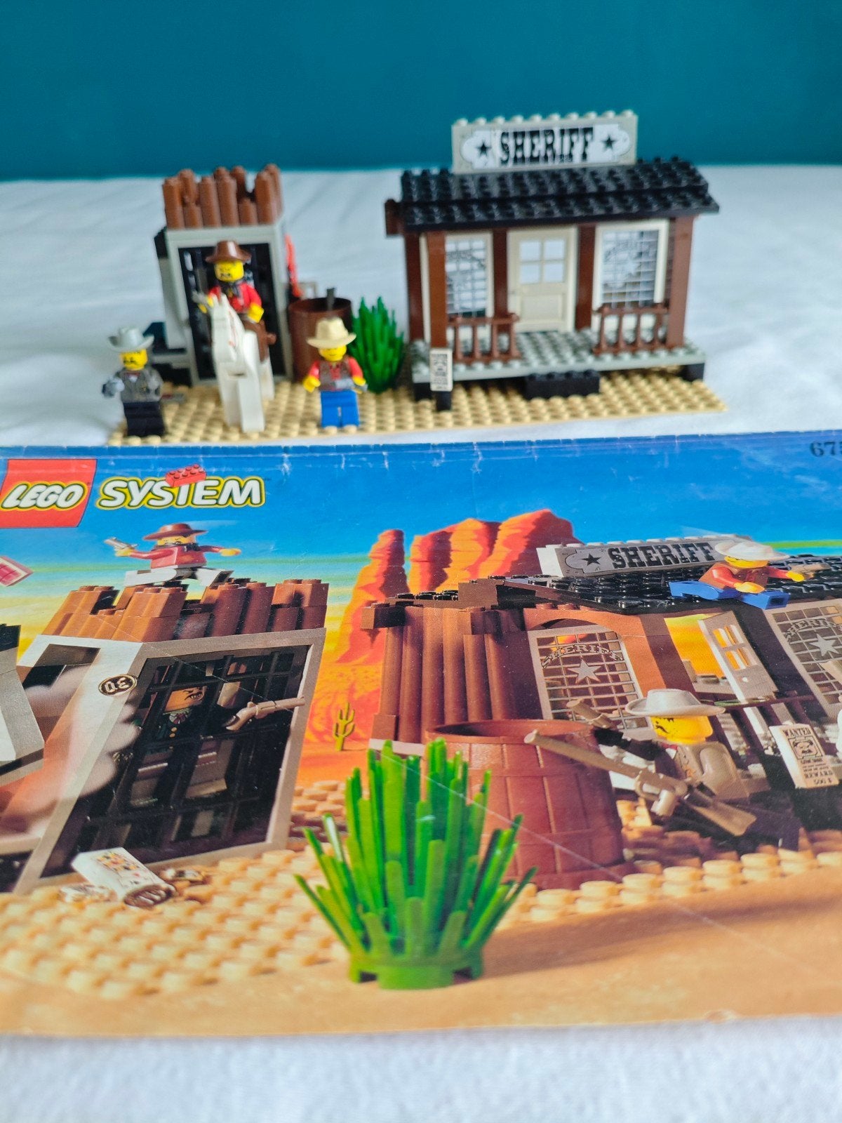 lego 6755 Sheriffs Lockup, Lego, Zo goed als nieuw, Complete set, Inclusief minifiguren