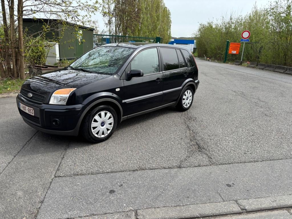 Ford fusion 1.4tdci Airco/Carnet, Auto's, Ford, Fusion, Zwart, Particulier, Overige carrosserie