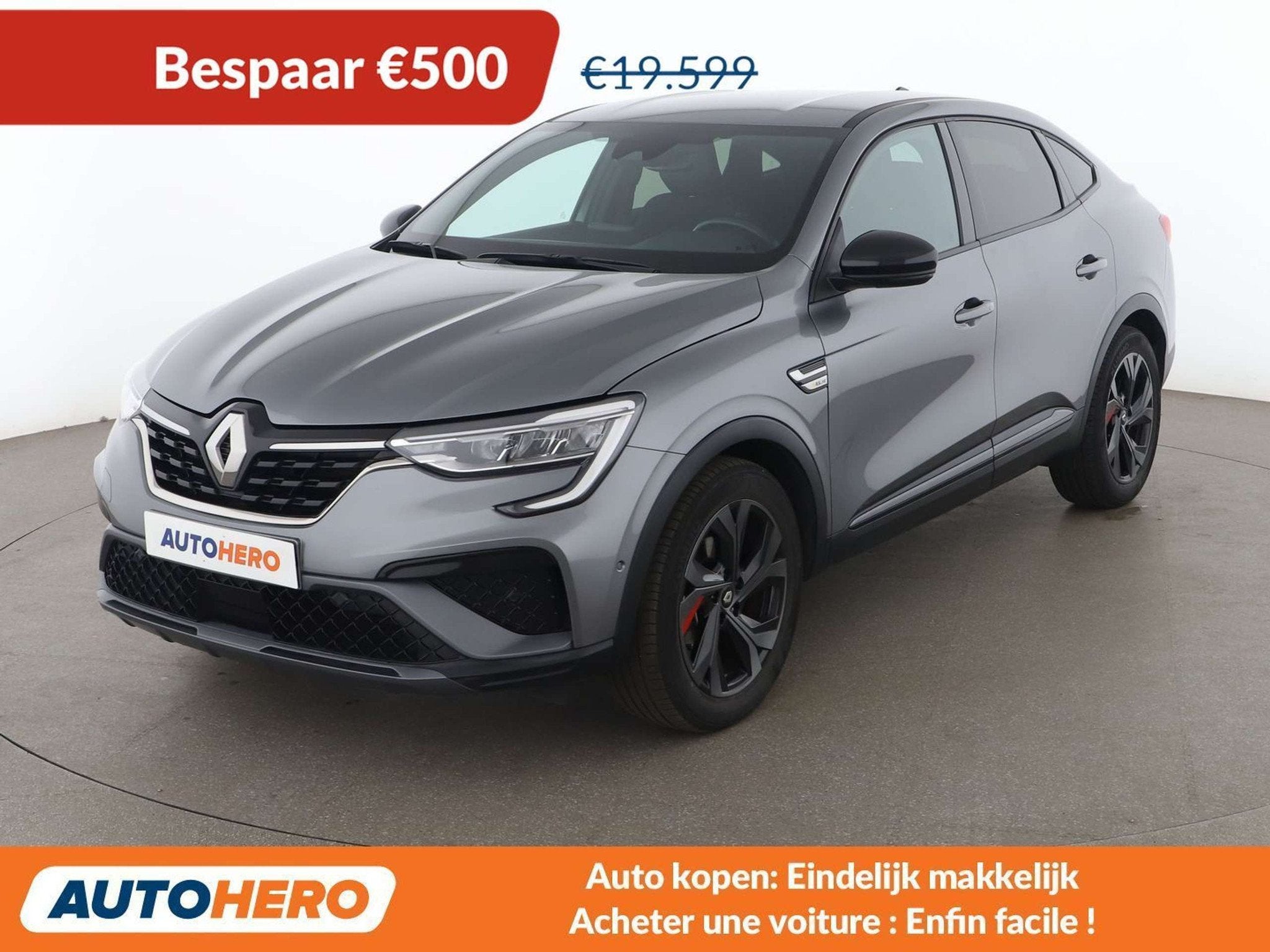 Renault Arkana 1.6 Hybrid E-Tech R.S. Line (automatique), Achat, Euro 6, 110 g/km, 1435 kg