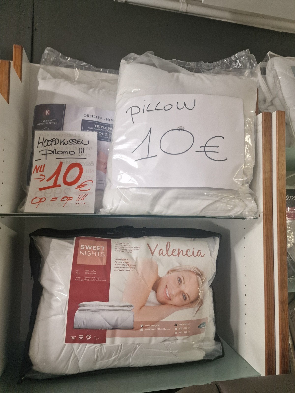 Hoofdkussen 10 €, Enlèvement