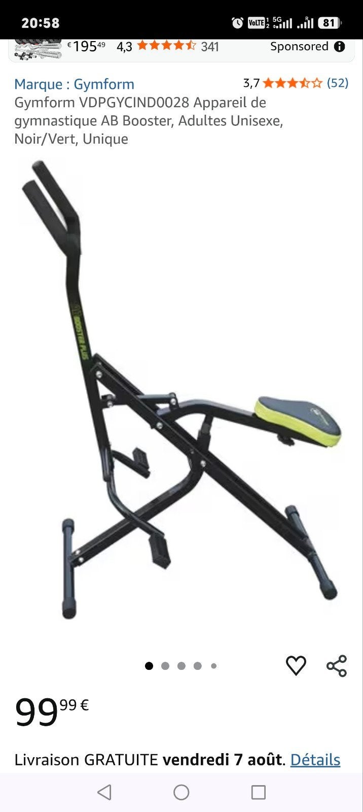 fitness, Sports & Fitness, Enlèvement ou Envoi