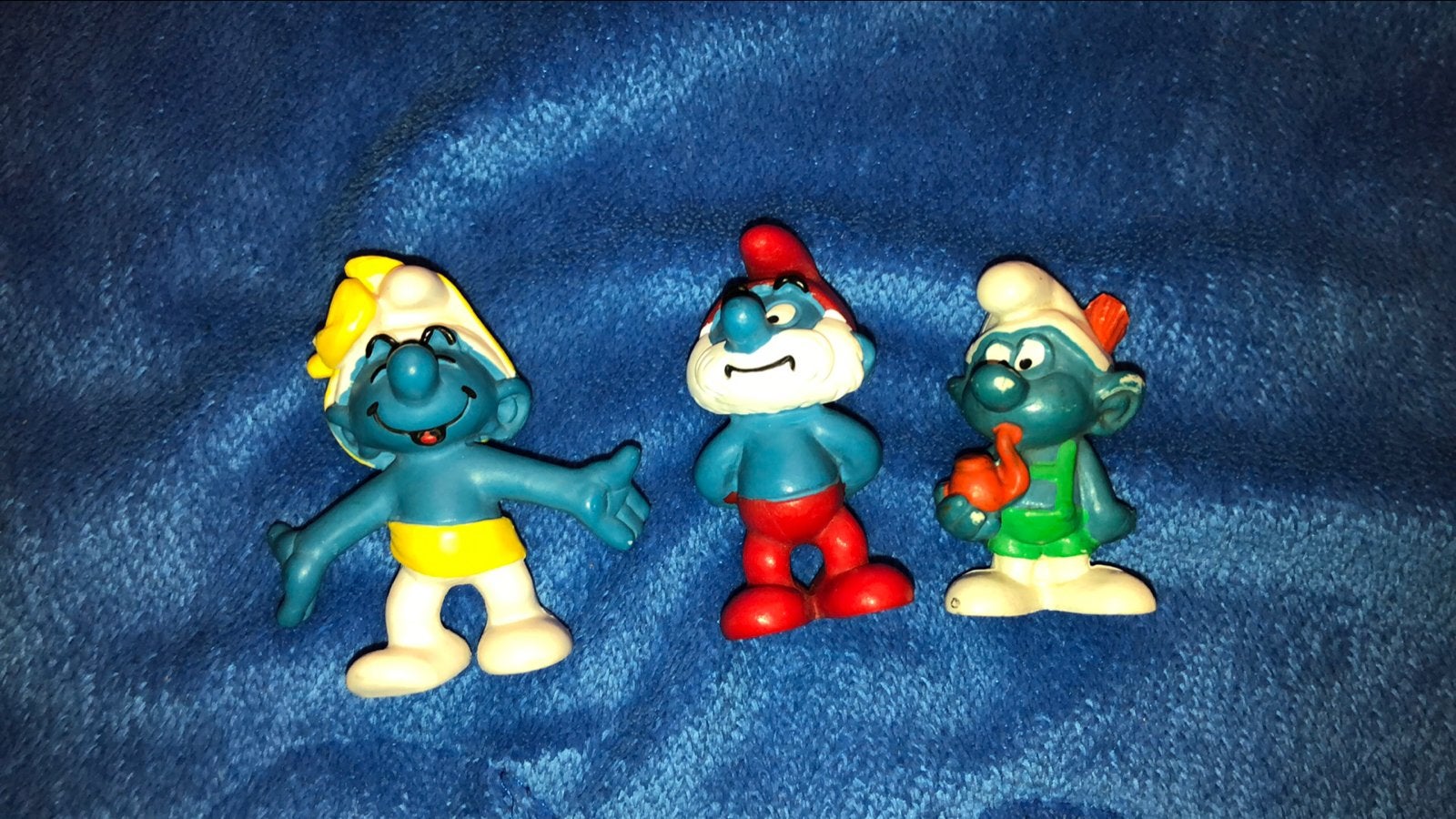 3 Figurines Schtroumpfs