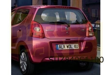 Suzuki Alto achterklep (7/09-6/15) (te spuiten) Origineel! 9, Neuf, Arrière, -, Haillon arrière