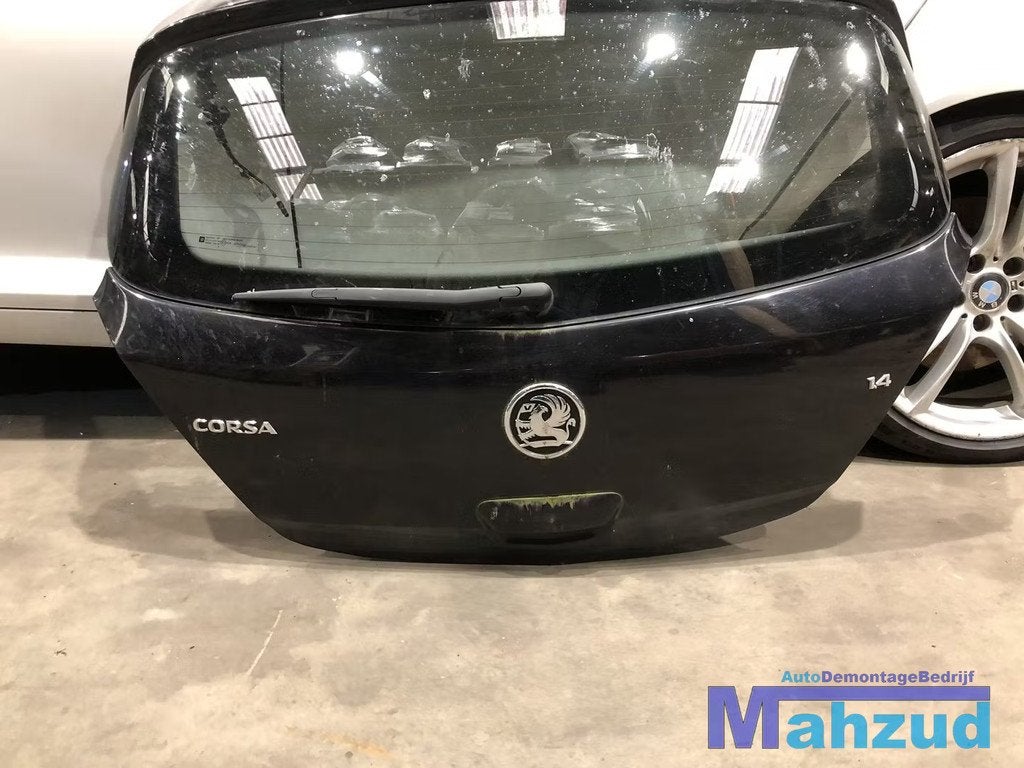 Opel Corsa D zwart Z20R achterklep remlicht slot hendel, Auto-onderdelen, Carrosserie, Deur, Opel, Achter, Gebruikt