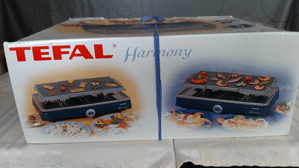 Tefal Harmony steengrill/raclette, Ophalen, Gebruikt, 8 personen of meer