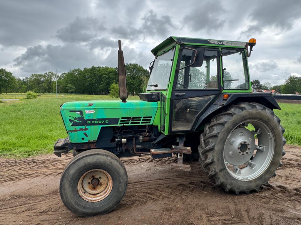 Deutz 7807c, Ophalen