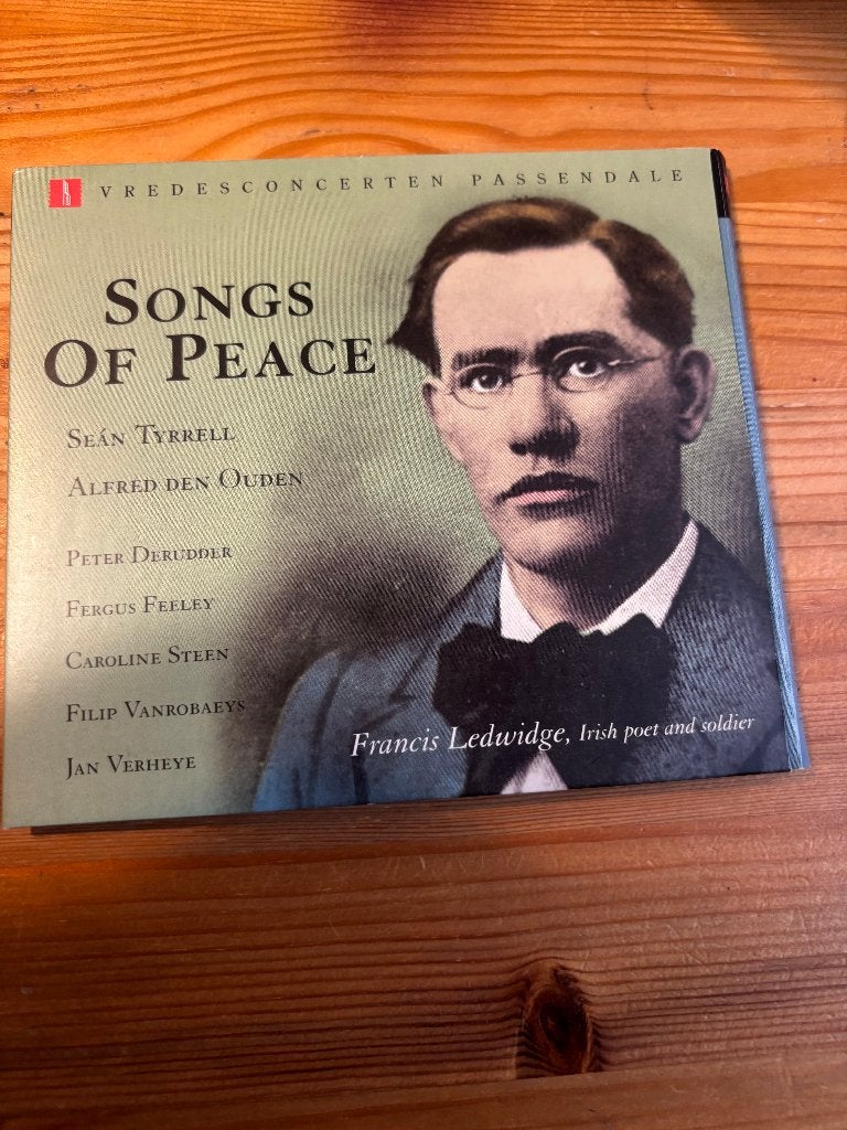 Ledwidge – Songs of Peace - Vredesconcerten Passendale, Cd's en Dvd's, Cd's | Wereldmuziek, Verzenden, Traditioneel en Volksmuziek