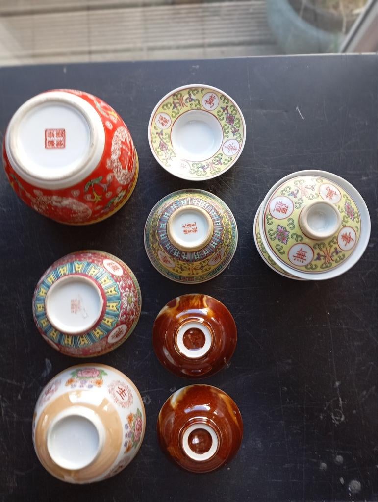 Lot Chinees PRC, Antiek en Kunst, Antiek | Servies compleet, Ophalen of Verzenden