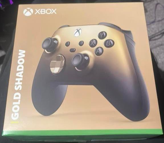 Xbox limited edition Gold Shadow controller, Enlèvement, Comme neuf, Contrôleur