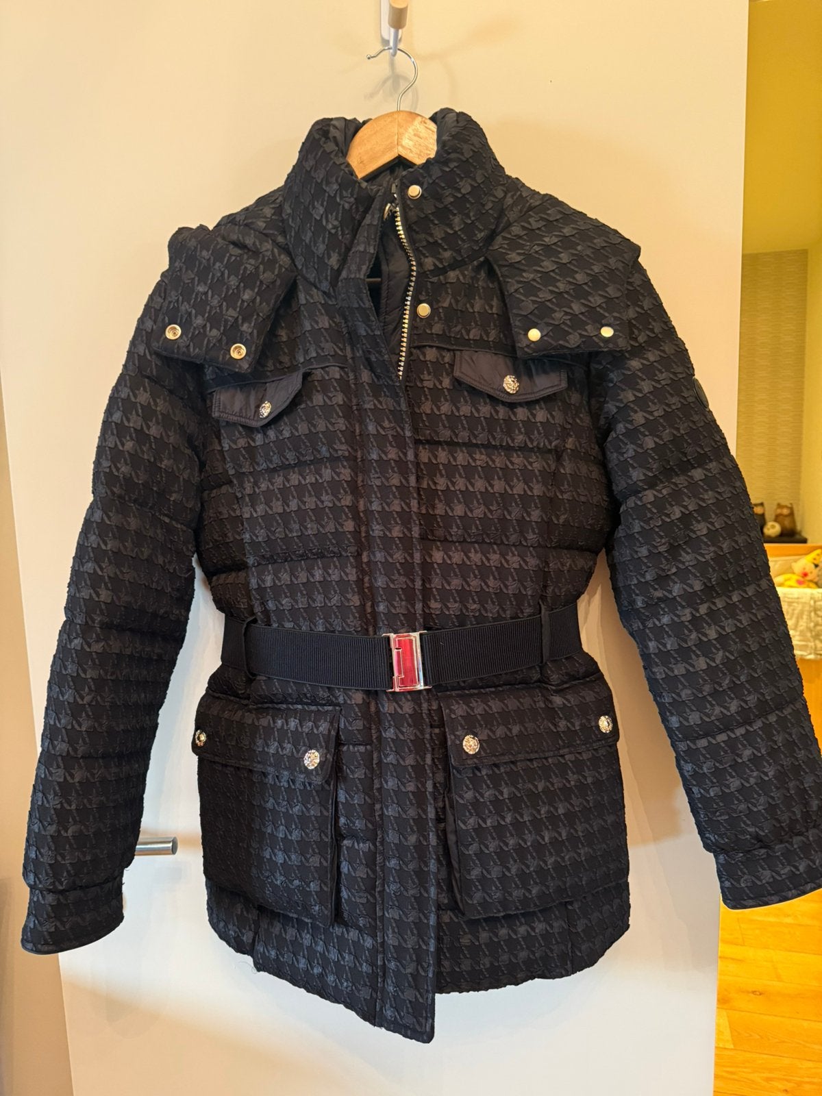 Winterjas Morgan, Ophalen, Zo goed als nieuw, Maat 38/40 (M), Zwart