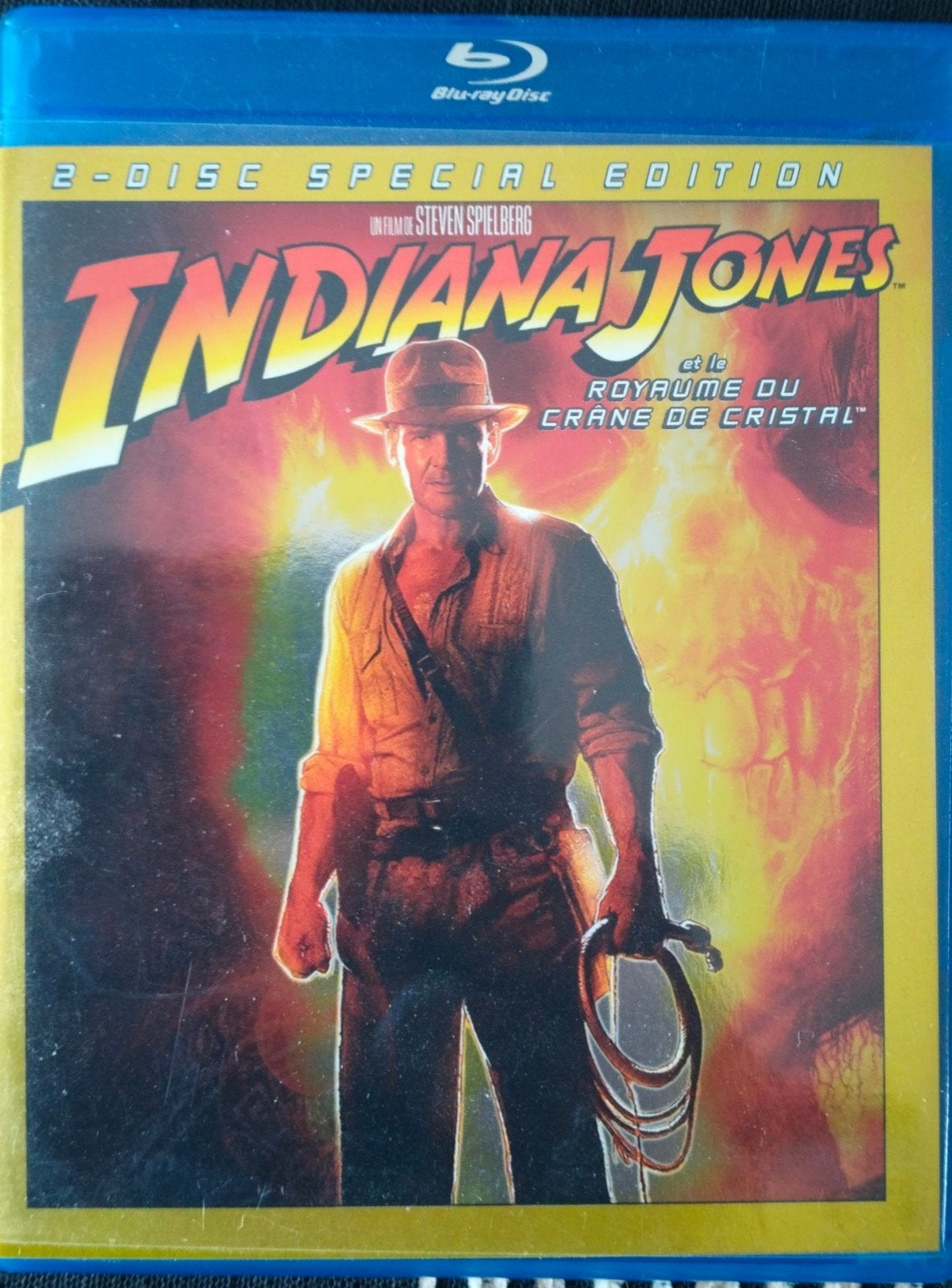 Indiana Jones and The Kingdom of the Crystal Skull, CD & DVD, Avec suppléments, Film, Enlèvement, Blu-ray
