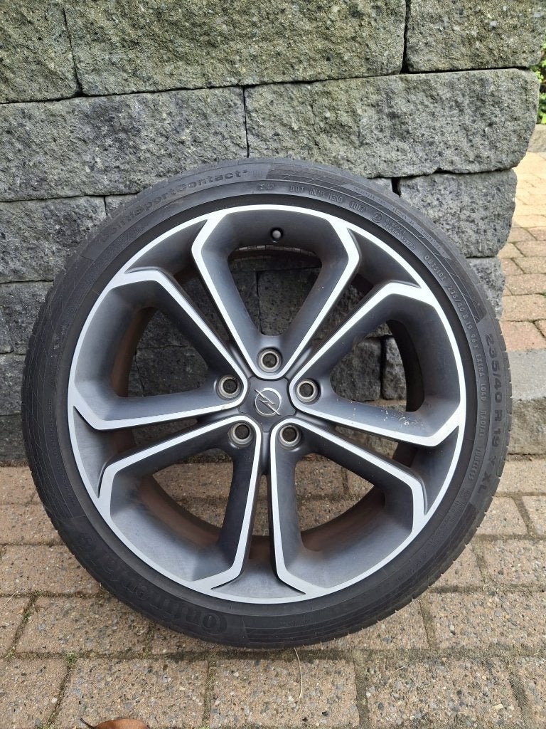Autobanden met velgen., Gebruikt, Velg(en), 235 mm, Ophalen