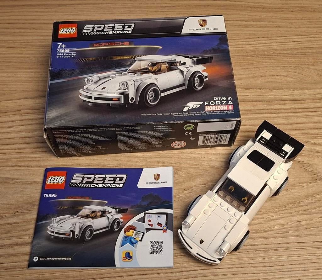Lego Speed champions - 1974 Porsche 911 Turbo (75895), Enlèvement ou Envoi, Comme neuf, Ensemble complet, Lego