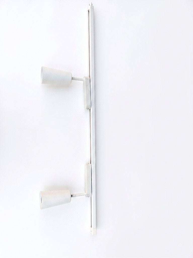 Complete Set LED Railverlichting (Wit) – 20 Spots + Rails, Maison & Meubles, Lampes | Spots, GU10, Compatible montage au plafond