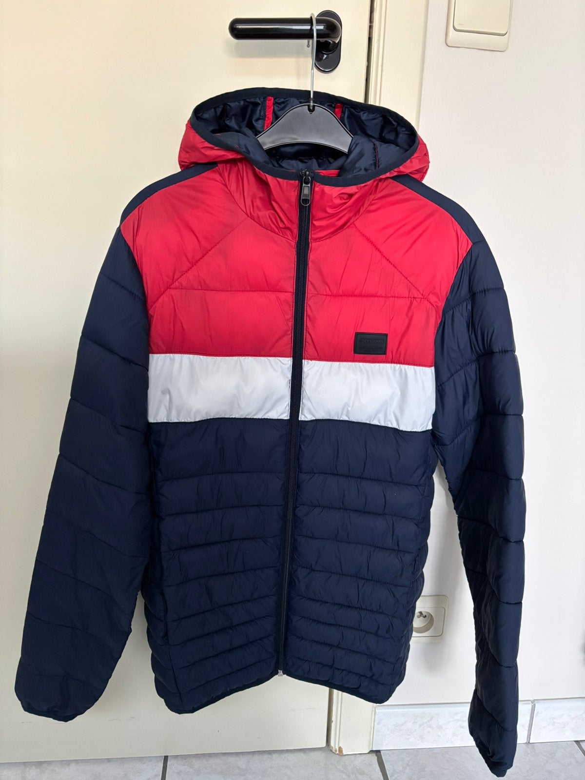 Licht gewatteerde jas (tussenseizoen) Jack&Jones, Ophalen of Verzenden, Zo goed als nieuw