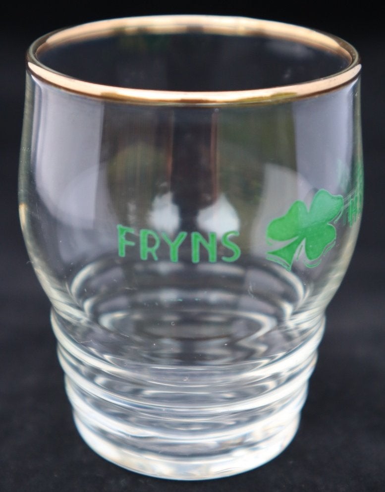 Trio vintage Fryns Hasselt jeneverglazen, Verzamelen, Ophalen, Zo goed als nieuw, Borrel- of Shotglas