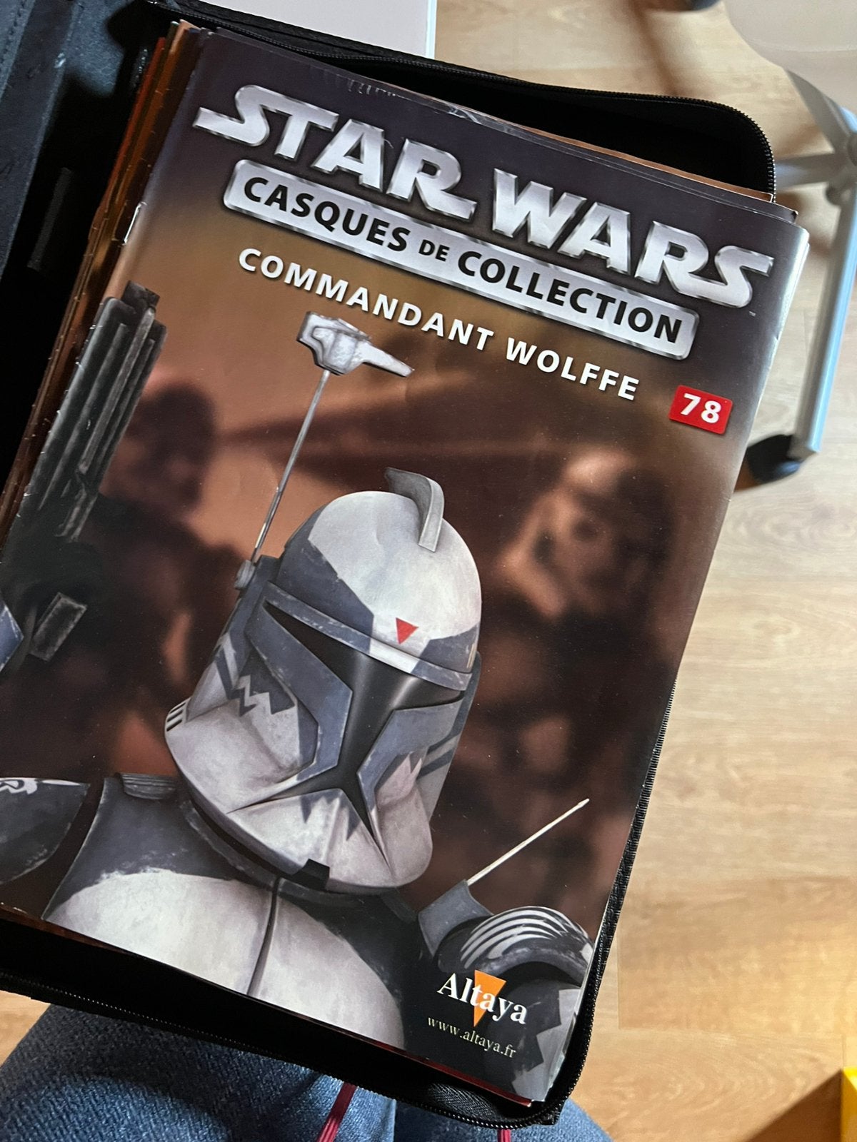 Collection star wars casque + magazine, Ophalen, Zo goed als nieuw