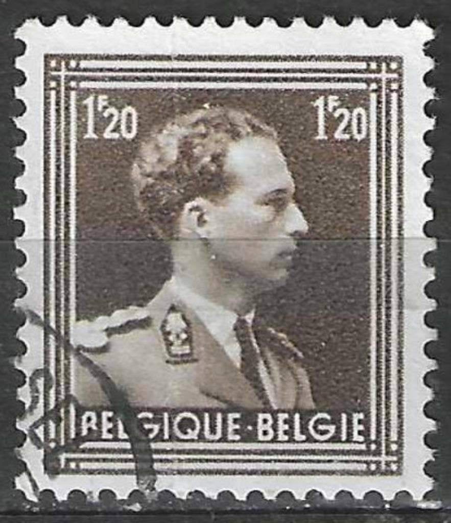 Belgique 1956 - Yvert/OBP 1005 - Léopold III (ST), Envoi, Affranchi, Oblitéré, Maison royale