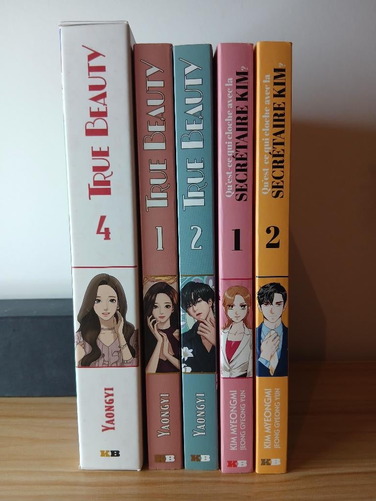 Webtoon – True Beauty + What's Wrong With Secretary Kim, Neuf, Yaongyi, Enlèvement, Comics