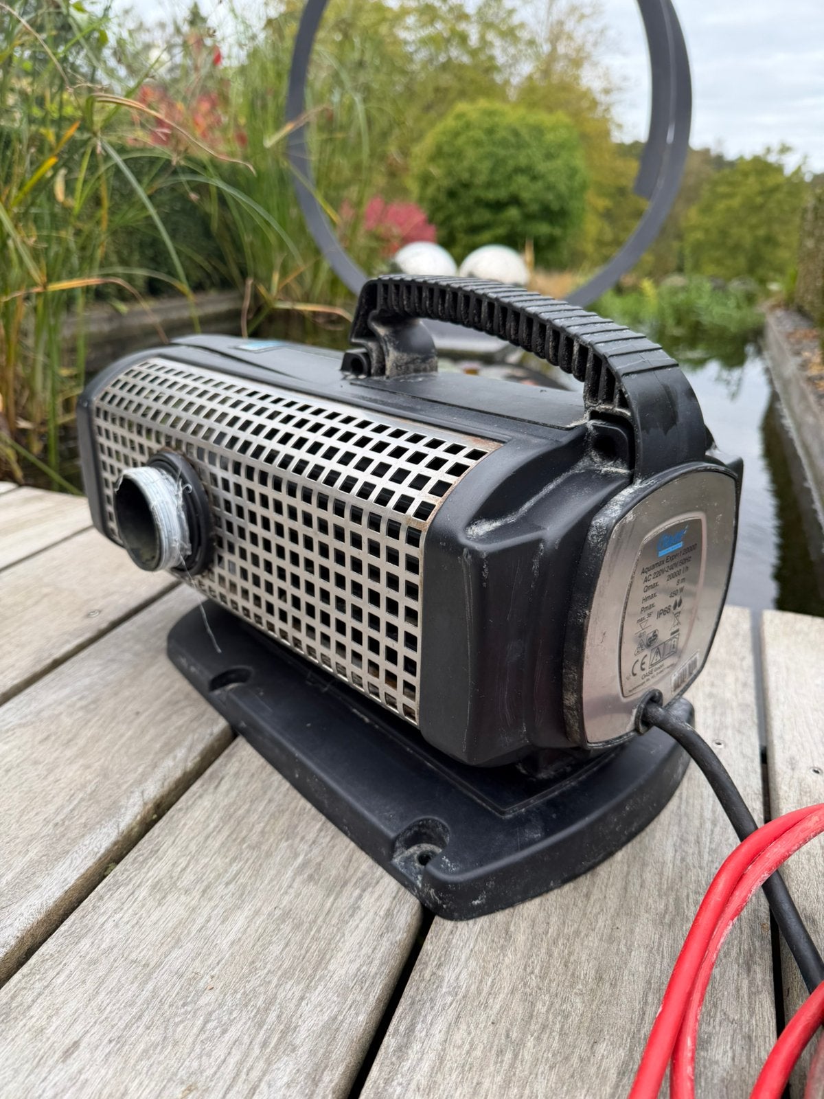 Oase Aquamax expert 20000, Tuin en Terras, Ophalen, Gebruikt