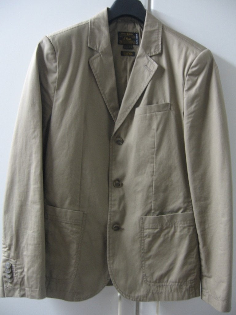 Beige blazer in katoen van s.Oliver, maat S, Kleding | Heren, Kostuums en vesten, Ophalen of Verzenden, Zo goed als nieuw, Maat 46 (S) of kleiner