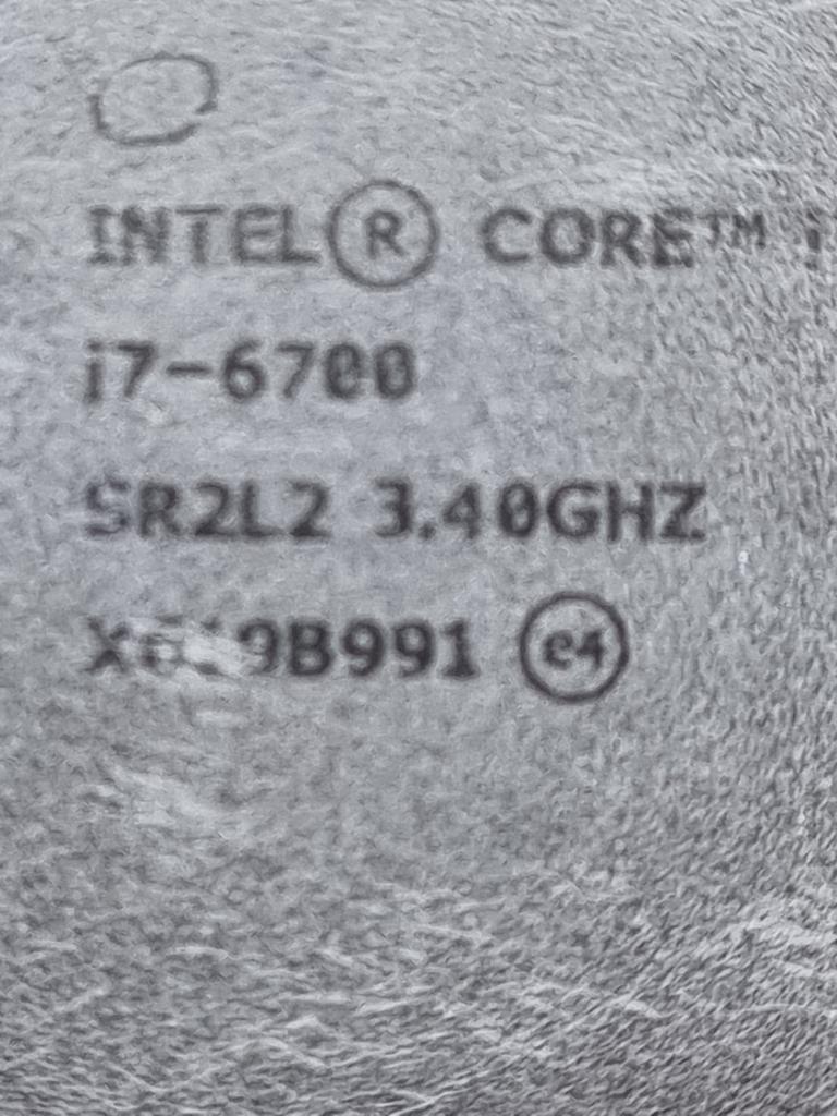 Intel i7 6700 processor, Computers en Software, Ophalen of Verzenden