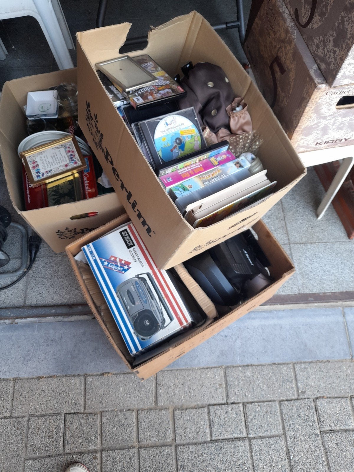Rommelmarktspullen, Diversen, Rommelmarktspullen, Ophalen