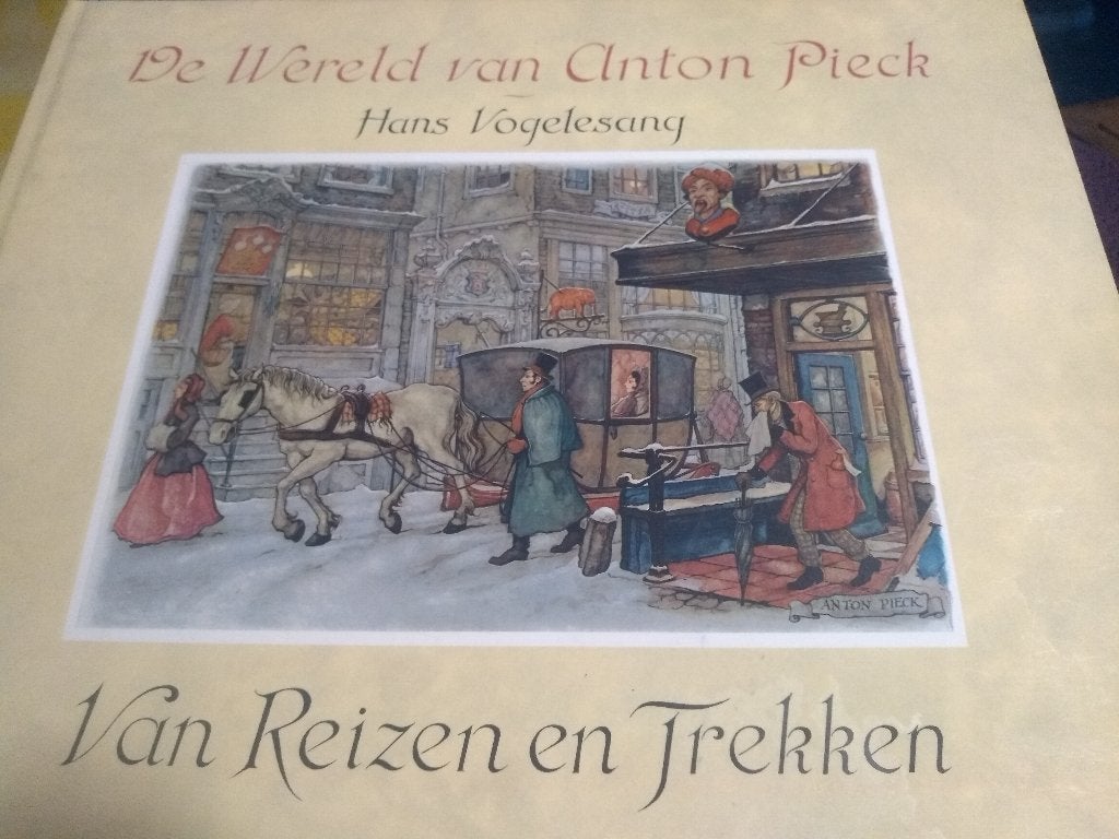 boek: Anton Pieck 85 fenomeen+ Van reizen en trekken, Boeken, Ophalen of Verzenden, Gelezen, Schilder- en Tekenkunst