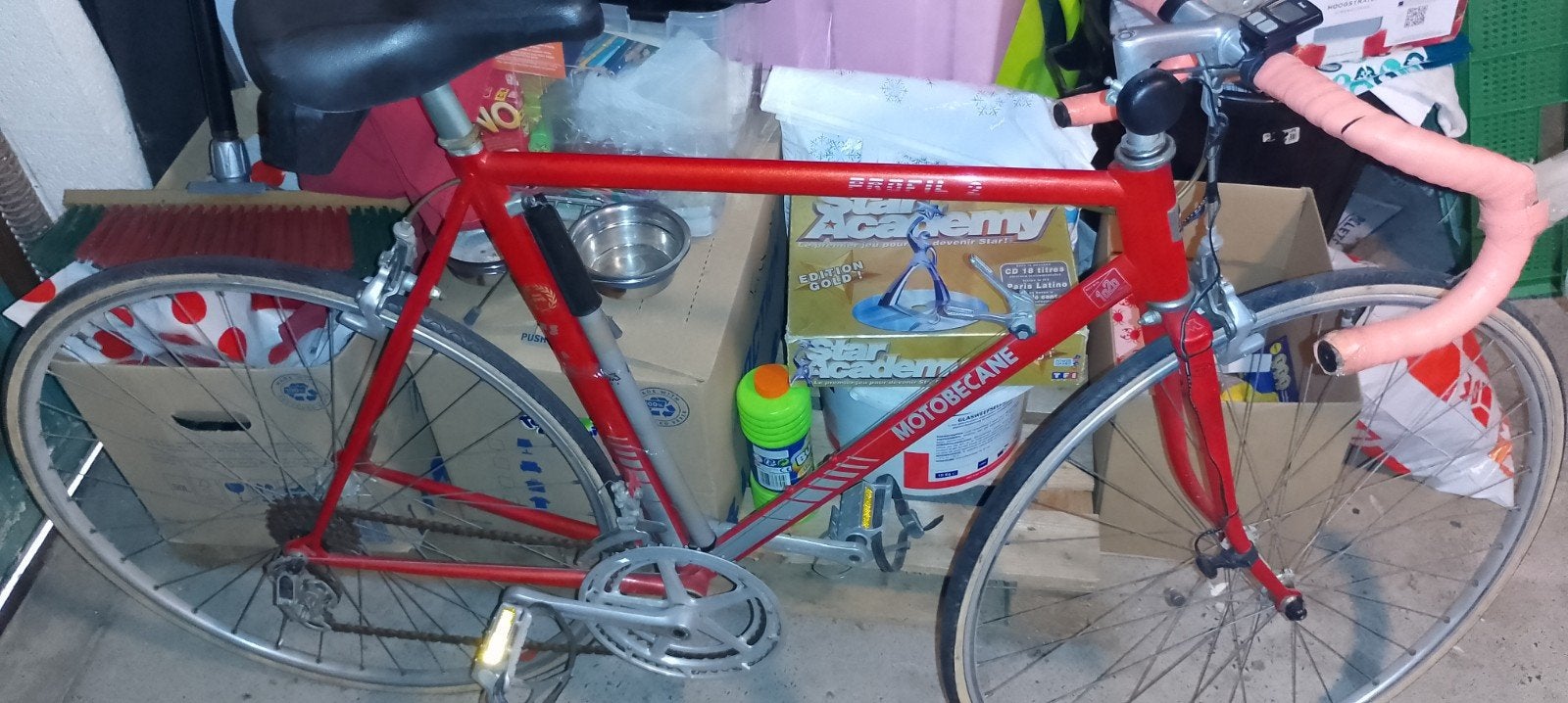 vélo Motobecane des années 90 tout fonctionne parfaitement, Vélos & Vélomoteurs, Autres marques, 10 à 15 vitesses, Frein sur jante
