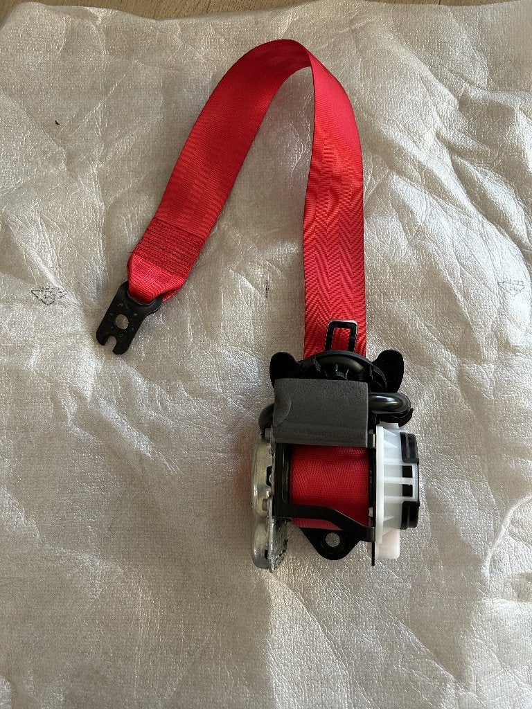 Set van 5 veiligheidsgordels ROOD voor VW Golf 7, Auto-onderdelen, Ophalen of Verzenden, Gebruikt, Volkswagen