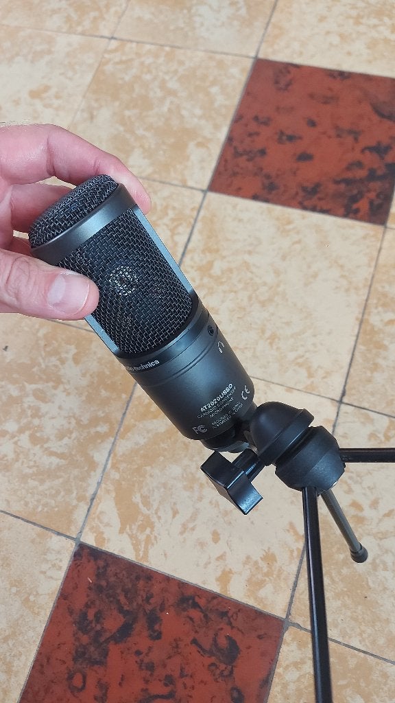 Microphone audio technica AT2020, Ophalen of Verzenden, Nieuw, Overige typen