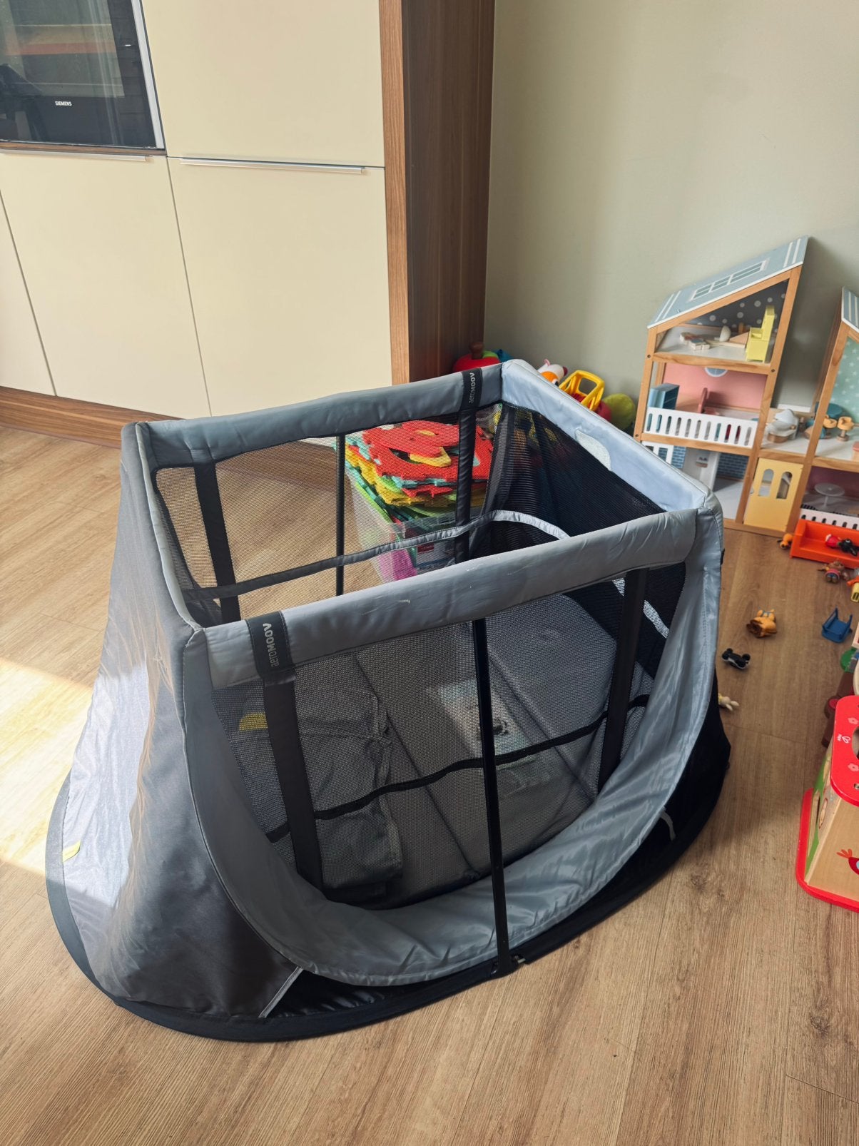 Aeromoov pop play sleep hele goede staat + muggennet, Kinderen en Baby's, Babyparken, Zo goed als nieuw, Ophalen