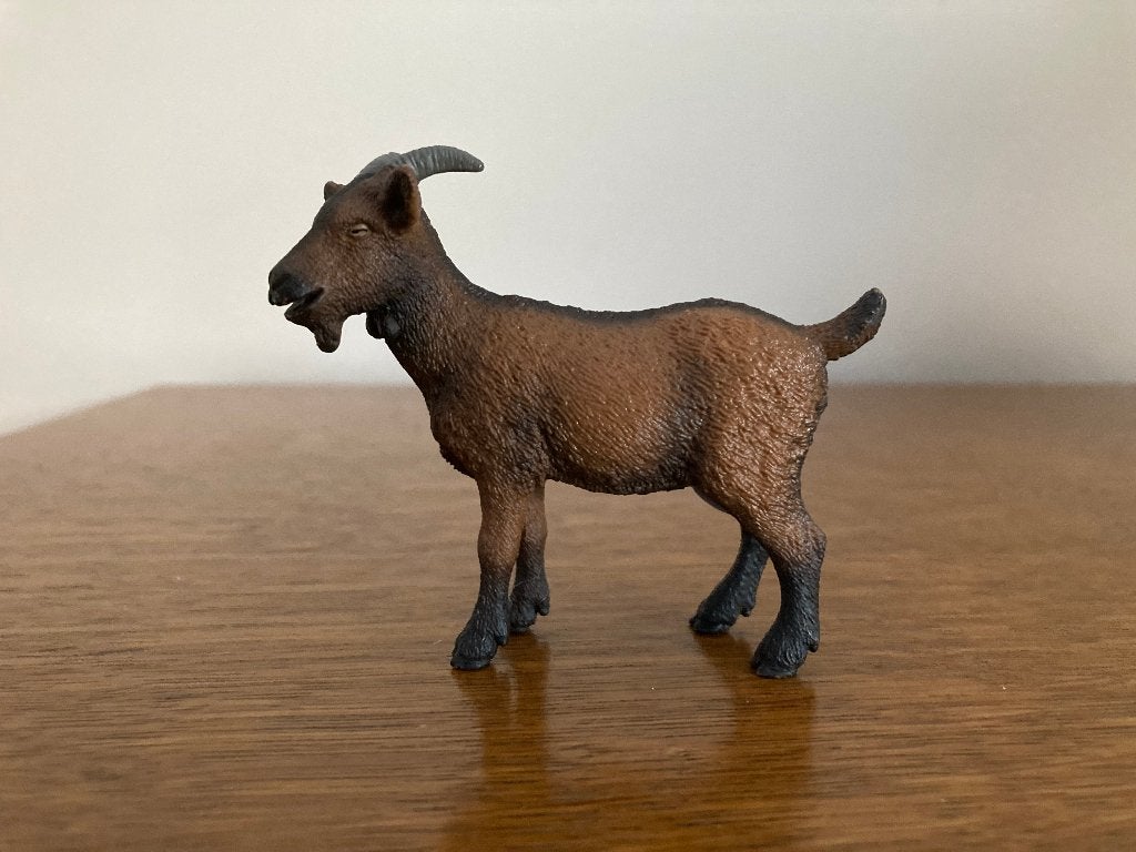 Geit, merk Schleich, Ophalen of Verzenden, Zo goed als nieuw, Boerderijdier, Beeldje of Figuurtje