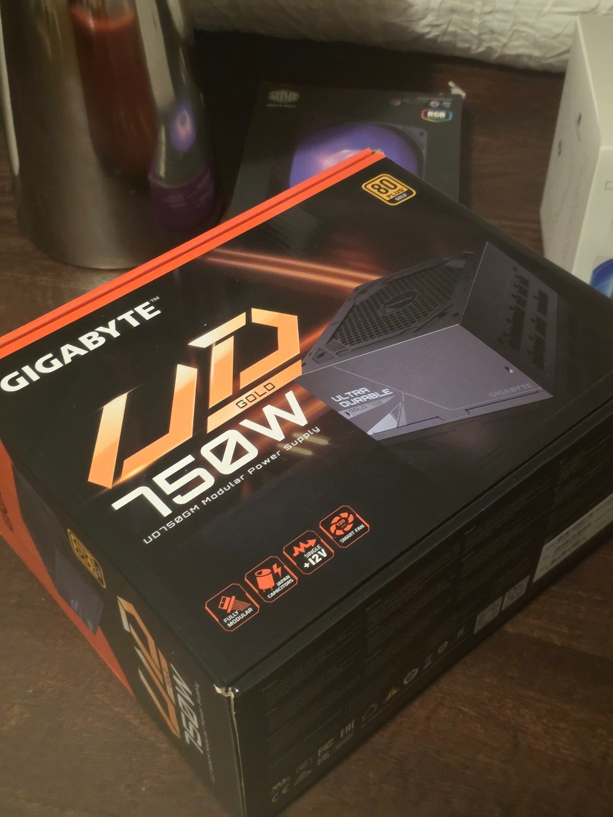 Gigabyte 750W Gold 80+ PSU, Ophalen of Verzenden