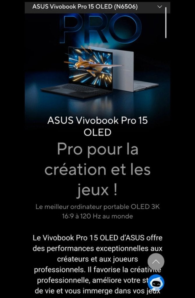 ASUS Vivobook Pro 15 OLED (2025) N6506MV, Computers en Software, Ophalen, Intel Core Ultra 9, Met videokaart, 15 inch
