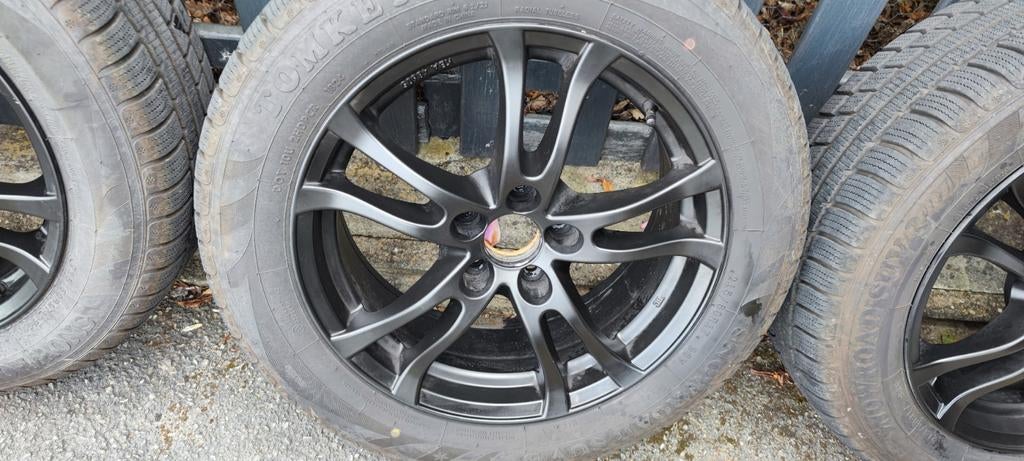 Jantes alu platin pneus hiver 7,5x17 pouces, Autos : Pièces & Accessoires, Pneus et Jantes, Véhicule de tourisme, 17 pouces, Enlèvement