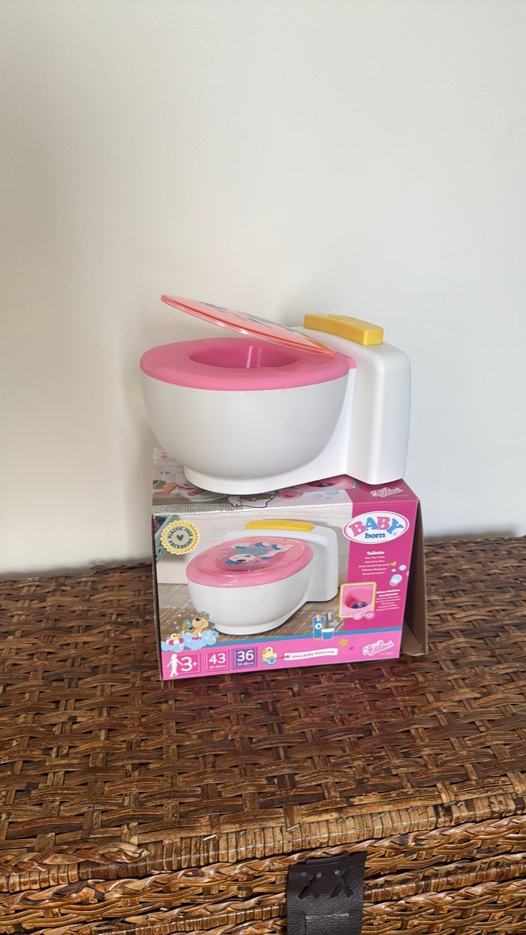 Baby born toilette, Kinderen en Baby's, Ophalen of Verzenden, Zo goed als nieuw